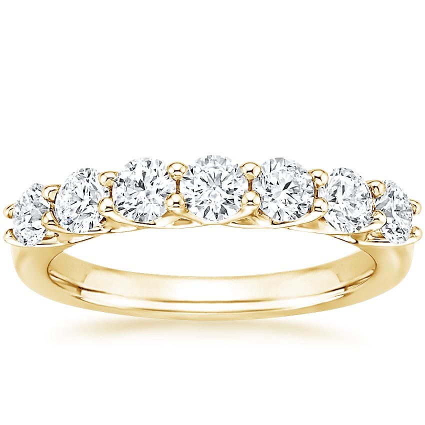 Signature Seven Stone Trellis Diamond Ring