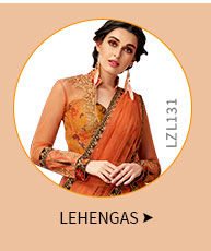 Indian Ethnic Lehengas in various designs and styles. Shop!