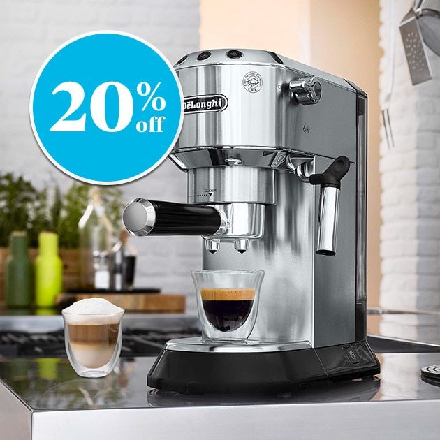 delonghi espresso make - 20 percent off