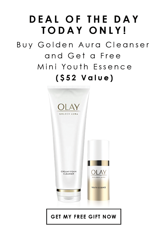 Deal of the Day: Buy Golden Aura Cleanser and get a free mini youth essence