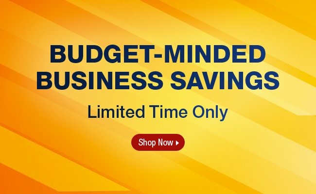 Budget-Minded Business Savings