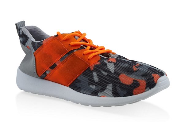 Camo Mesh Athletic Sneakers