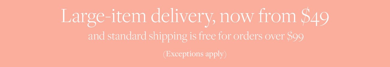 Free Shipping*