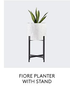 fiore planter with stand