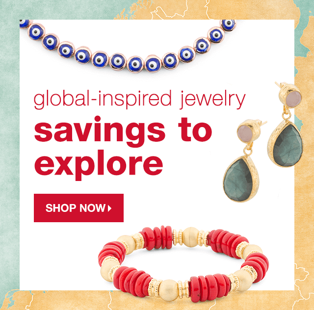 Global-Inspired Jewelry Savings to Explore - Shop Now