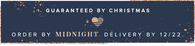 Get it by Christmas: Order by 11:59PM EST tonight for delivery by 12/22.