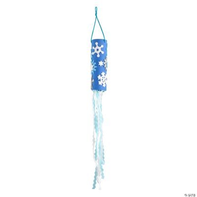 Winter Hanging Windsock Craft Kit - Makes 12