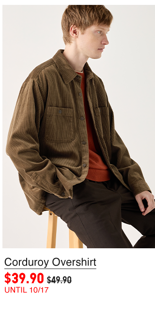 PDP7 - MEN CORDUROY OVERSHIRT