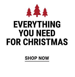 Everything you need for Christmas. Shop now.