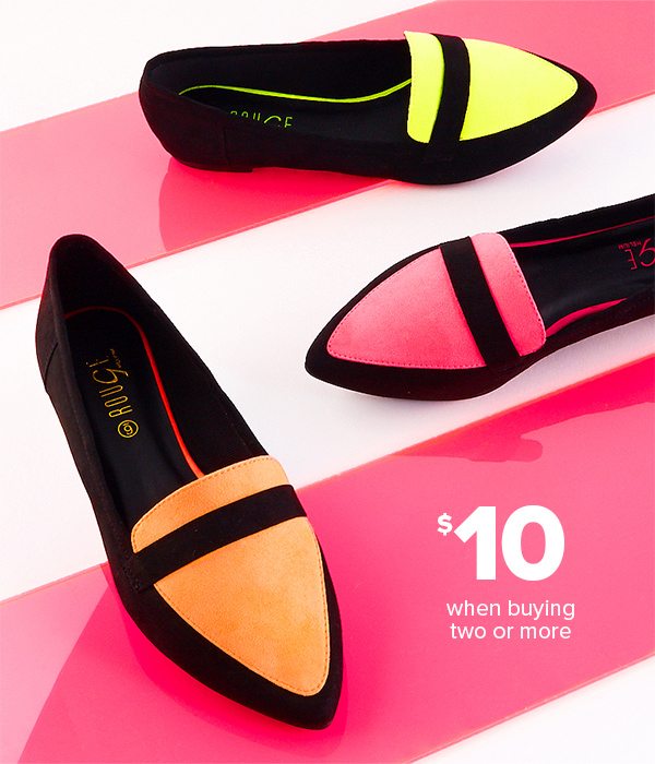 Shop $10 Shoes