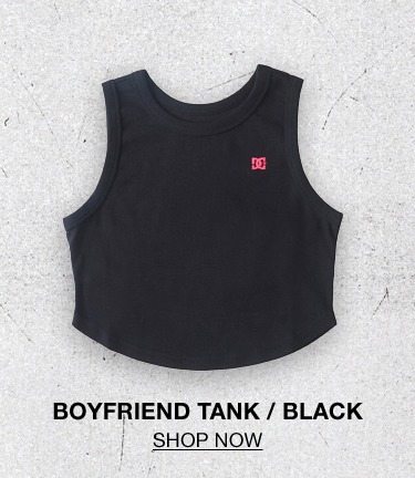 Boyfriend Tank - Black