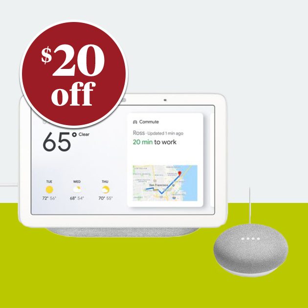 NEW! Google Home Hub $20 off