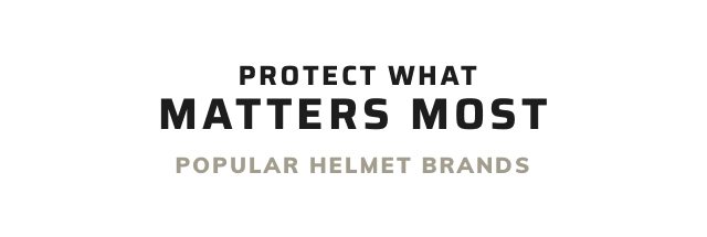 Popular helmet brands