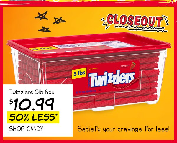 Twizzlers 5lb Box