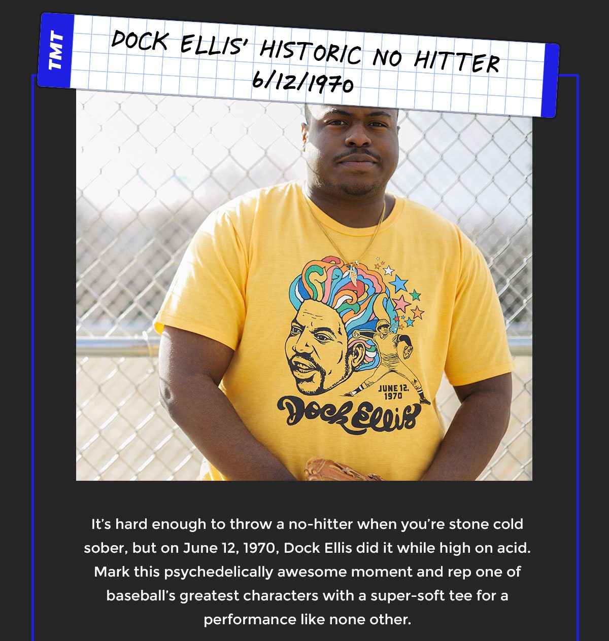 Dock Ellis' History No Hitter 6/12/1970