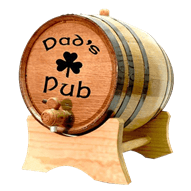 Dad's Pub 5 Liter Oak Barrel