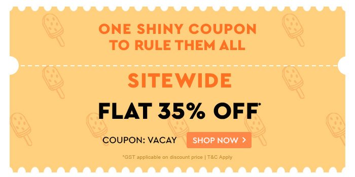 SITEWIDE FLAT 35% OFF*