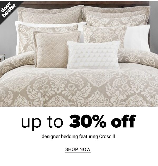 Up to 30% off Designer Bedding feat. Croscill - Shop Now