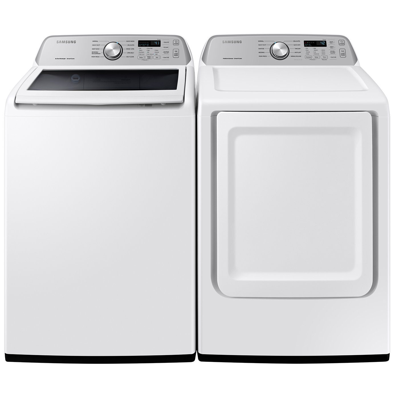 Samsung White Electric Laundry Pair - 3400