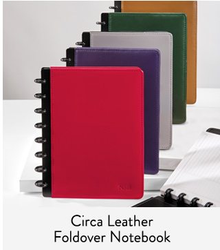 Shop Leather Foldover Notebook