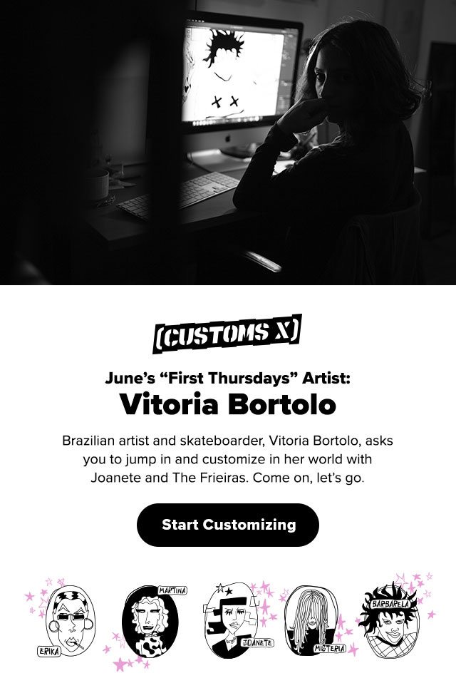 Customs X First Thursdays: Vitória Bortolo