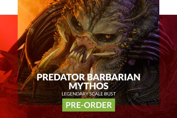 Predator Barbarian - Mythos Legendary Scale Bust (Sideshow)