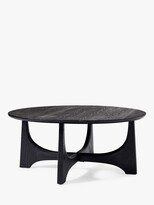 Tanner Hemlock Wood Coffee Table, Black