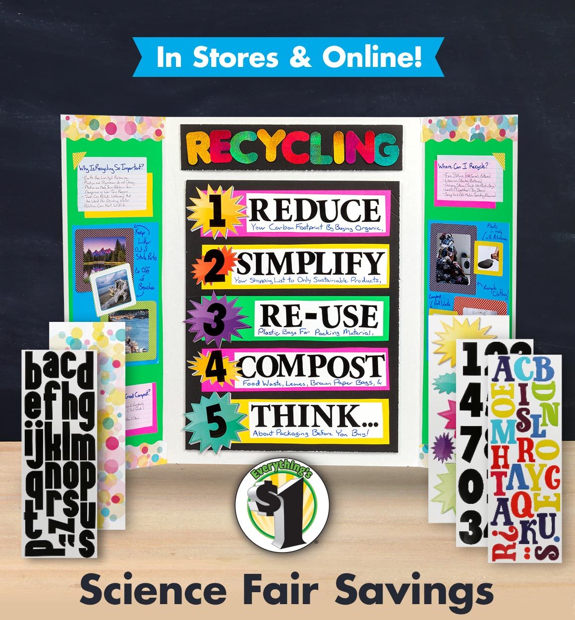 Shop Science Fair Supplies!