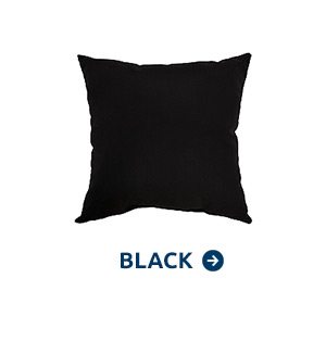 Black Pillow - Shop Now
