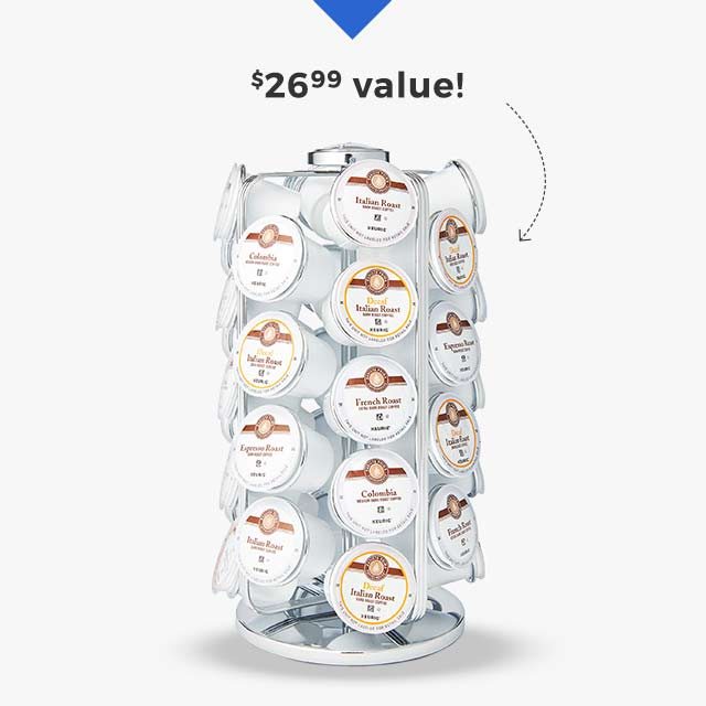 Keurig® K-Cup® Carousel - $26.99 value!