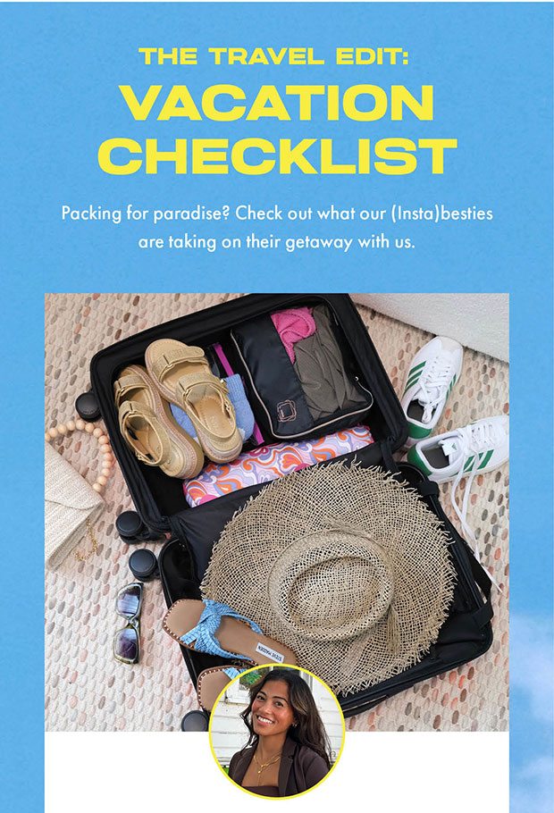 VACATION CHECKLIST