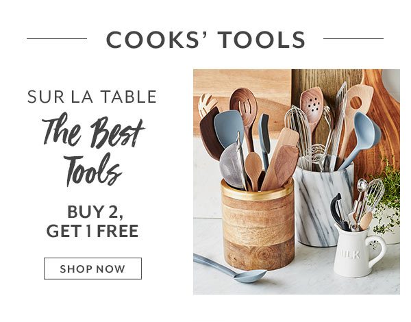 Cooks’ Tools: Buy 2, Get 1 Free