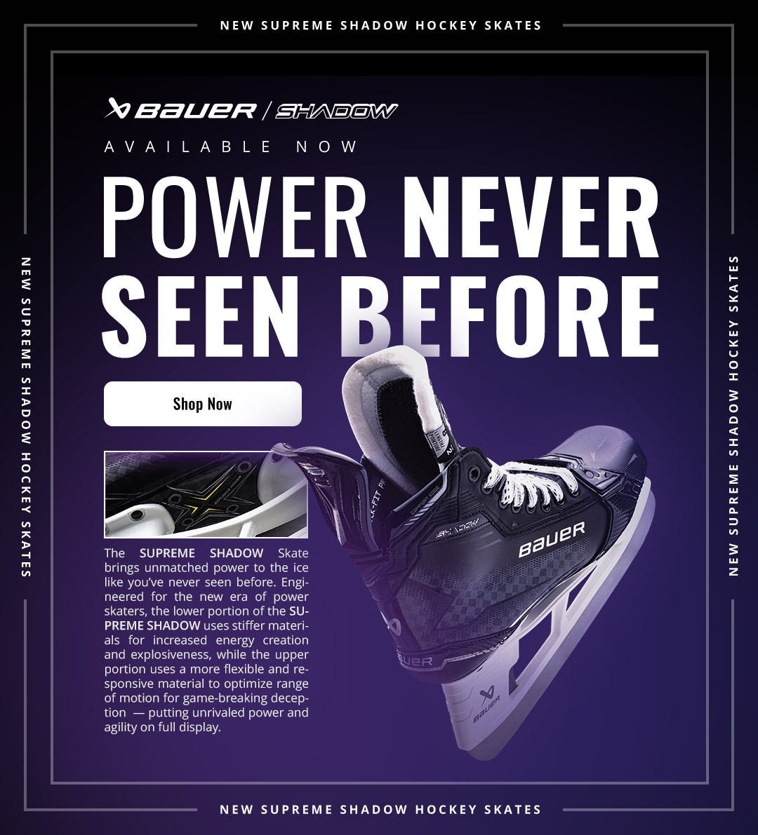 Bauer Supreme Hockey Skates