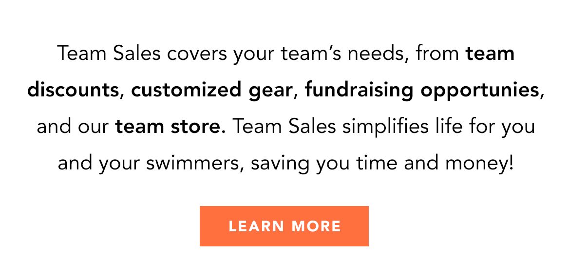 Team Sales has you covered!