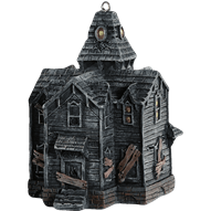 Haunted House Horror Ornament