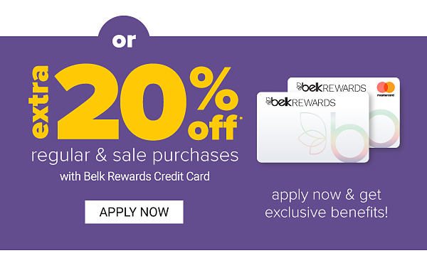 Belk Days! Extra 20% off Regular & Sale Purchaes - Get Coupon