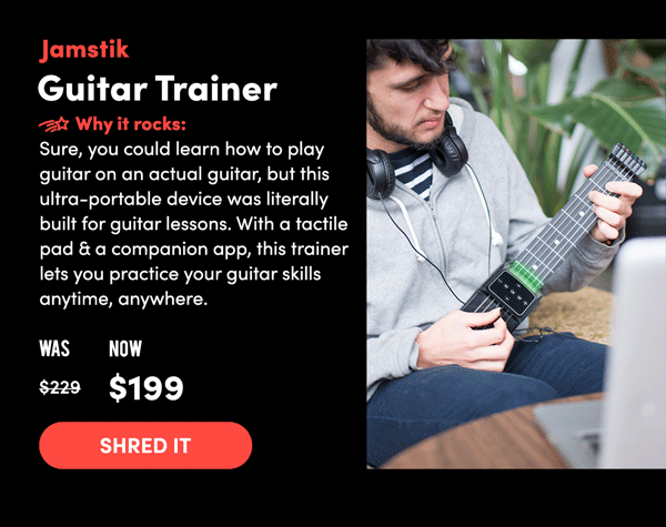 Jamstik Guitar Trainer | Shred It