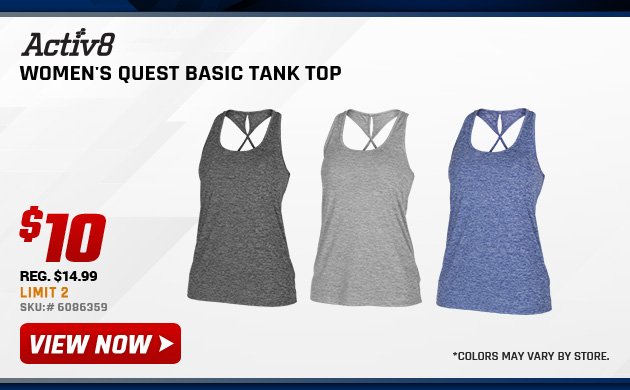 Activ8 Women's Quest Basic Tank Top