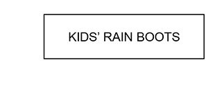 KIDS' RAIN BOOTS