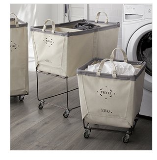 Steele Laundry Bins