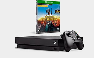 XBox One X + Playerunknown's Battlegrounds