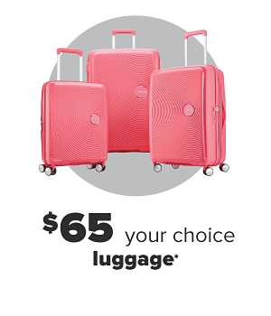Daily Deals - $65 your choice luggage.