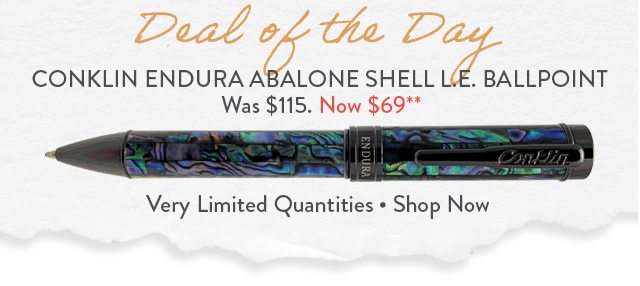 Shop Conklin Endura Abalone Shell L.E. Ballpoint Pen