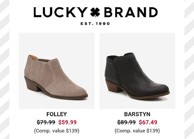 LUCKY BRAND EST. 1990