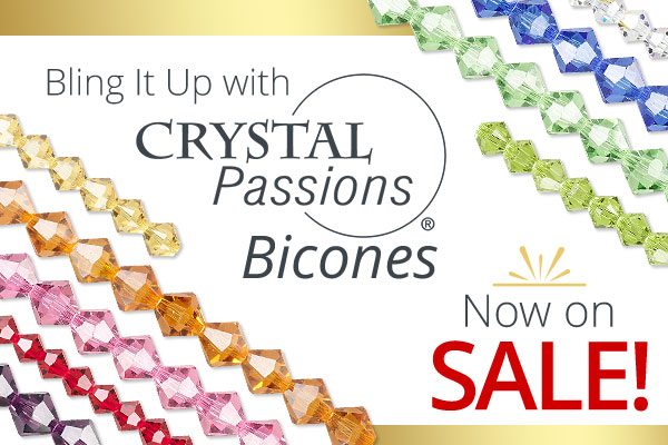 Crystal Passions Bicone Sale