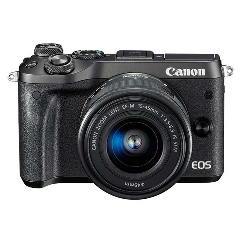 CANON EOS M6 BLACK W/15-45MM IS LENS