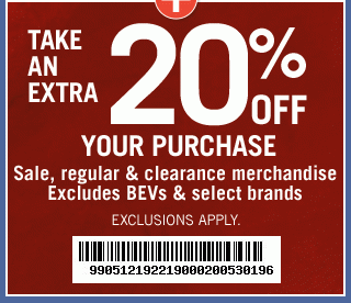 Extra 20% Off | Get Coupon | Exclusions Apply