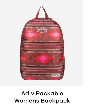 Billabong Adiv Packable Womens Backpack