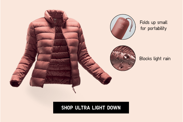 SHOP ULTRA LIGHT DOWN