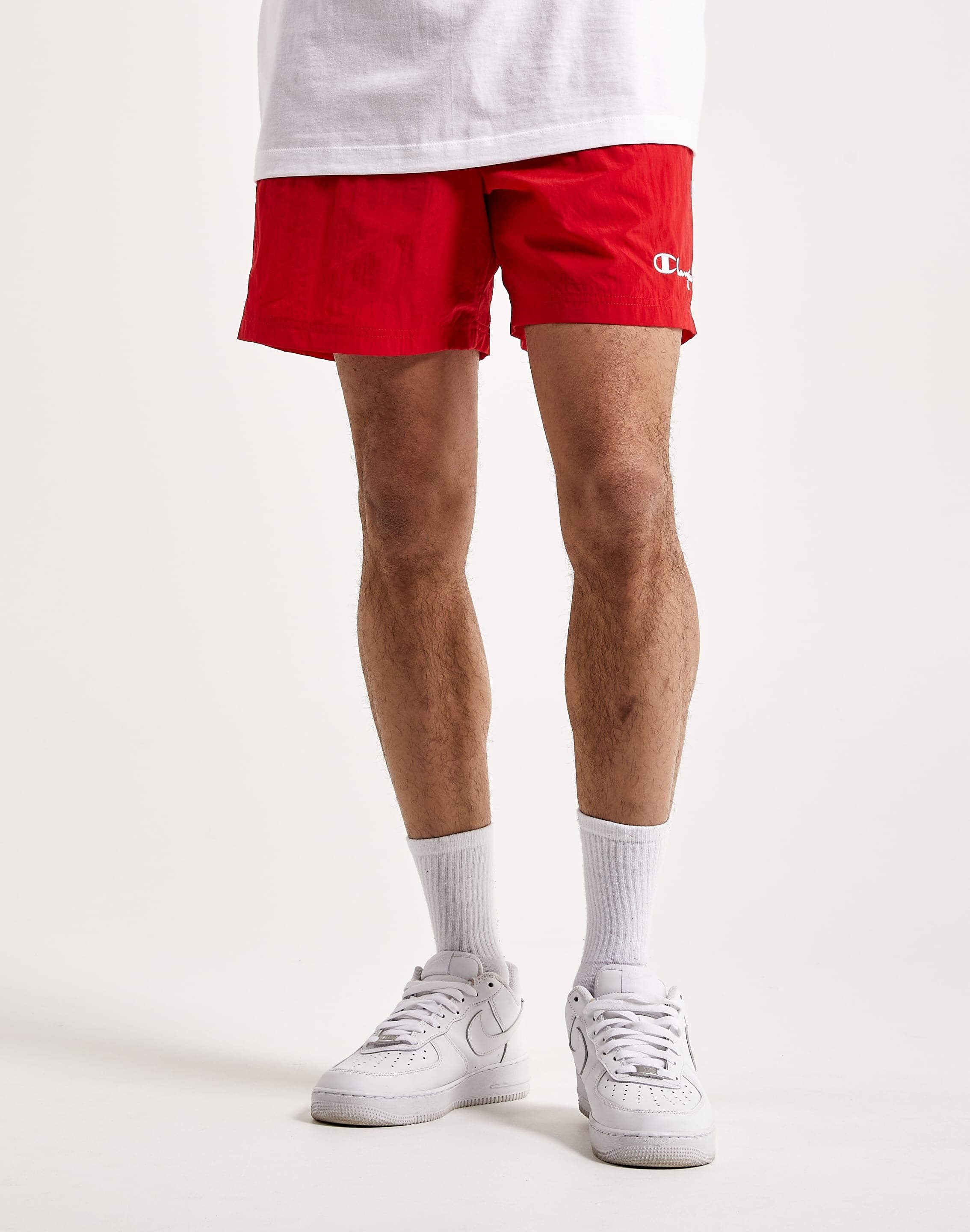 CHAMPION NYLON WARM UP SHORTS